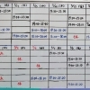 【中学生の予定】5/2(土)0時更新  ※小学・高校生の方は各自で管理をお願いします