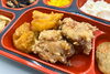 ハピック弁当の日(ざんきと鶏チリマヨ)「９月１９日のお弁当🍱」