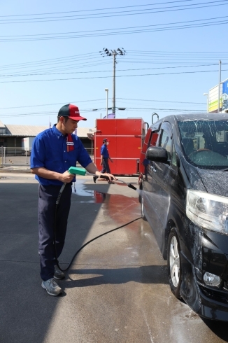 「洗車も丸新エネルギーにお任せあ～れ！【新潟市の24時間ガソリンスタンド】」
