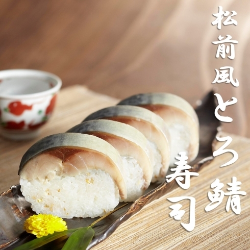 極み冷凍：松前風とろ鯖寿司「【鯖や通販】送料無料キャンペーンのお知らせ」