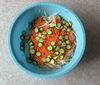 素材の味を活かしてます「シャキシャキ野菜でさっぱり！海雲台の手作りサラダ＆ナムル」