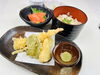筍ご飯＆春の天ぷら「   ○・。＊　週替わりアザレアランチ　＊。・○」