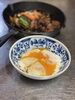 すき焼き用の温玉「蔓延防止期間中限定ランチ　ちょっとリッチにすき焼き」