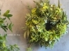 リース「グリーンアナベル＆アンティーク紫陽花のご注文リース」