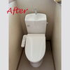 「＊TOTO ウォシュレットトイレ交換工事 ～ピュアレストで節水＆掃除ラクで生活快適化～【神戸市西区 リフォーム 便利屋】＊」