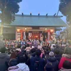上平井天祖神社さんの節分祭⭐️2024年（令和6年）2月3日（土）15時＆17時より
