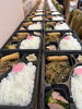麻婆茄子春雨の中華弁当「おはようございます」