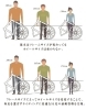 フレームサイズに応じてホイールも専用品を装着。「クロスバイクご購入応援キャンペーン 継続中です！」