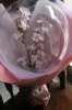 デザイナー厳選！桜の 華やかバルーンブーケ「こだわりのプレゼント。ミモザと桜。　戸塚安行の花屋フランテッセ」