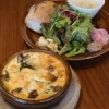 数量限定 ココットキッシュランチ （自家製ベーコン/サーモン）