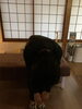 施術前の背部の歪みがわかりますね。「側湾症ってお辛いですよね(*´-`)」