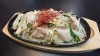 ホルモン鉄板焼き 850円「本年もよろしくお願い申し上げます」