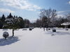 「この冬最後の雪景色かも」