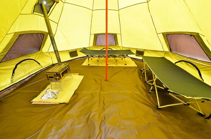 駒ケ岳茶房プライベートキャンプサイト　テント
