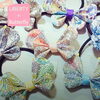 「« rainbow hawaii » さんの作品 リバティ生地使用のアクセサリーが届きました✧︎」