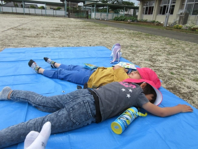 食後はちょっと休憩♪「美味しいお弁当をありがとうございました♡」