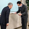 職員の勤続10年表彰「開院95周年の記念式典を行いました。」