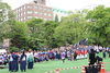 ❷西8丁目会場、メインステージ裏の状況（編集部撮影「第33回YOSAKOIソーラン祭り。いよいよ明日、審査開始！」