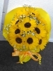 「【泉佐野市、貝塚市、熊取町、日根野】でお住まいの方でひまわりの花束でプロポーズをしたい方、ひまわりのブーケでプロポーズをしたい方にオススメの花屋りっちゅ情報」