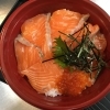 サーモン・イクラ丼