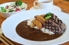 ビーフカレーカットステーキ付きランチ / 洋食屋FUKU（フク）
