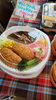 「ジャンボえびフライ弁当の日❗🍤ヒレカツカレーもあるよ」