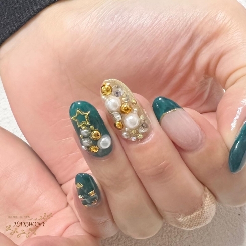 グリーン ゴールド クリスマスゴージャスネイル 爪ケア専門サロン 手元を美しく 相模原ネイルサロン ハーモニー Nail Salon Harmonyのニュース まいぷれ 相模原市 グリーン ゴールド クリスマスゴージャスネイル 爪ケア専門サロン 手元を美しく 相模原ネイルサロン ハーモニー Nail Salon Harmonyのニュース まいぷれ 相模原市
