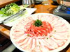 とろける黒豚！贅沢しゃぶしゃぶ「鹿児島県産黒豚しゃぶしゃぶランチセットのご案内」