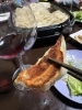 今夜は秘密を知ったきわみ餃子を「きわみ餃子は三層挽肉。あまみ・ふうみ・肉汁を重ねた職人仕込みの一粒です」