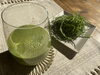 おかひじきのグリーンスムージー「【食べ過ぎ飲み過ぎに！】夏の疲れはローヴィーガンフードでリセット♪」