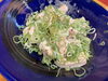 みずみずしいネギと鶏肉の和え物「今日のおばんざい3品のご紹介（タコと長芋の梅肉和え・手羽中の甘辛煮・ガーリックペッパーなんこつ）」