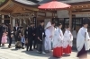 5 12 石鎚神社で 和婚式 石鎚神社 石鎚神社会館の魅力を調査 西条応援隊 まいぷれ編集部 まいぷれ 西条市