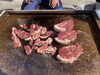 言われて初めて猪肉と気づく美味しい猪肉のステーキ「地域の道掃除に参加しました。」