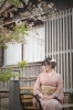 着物姿で歴史情緒あふれる街並みを散策「桜咲く宇治へ—淡いピンクの訪問着でお一人撮影のひととき」