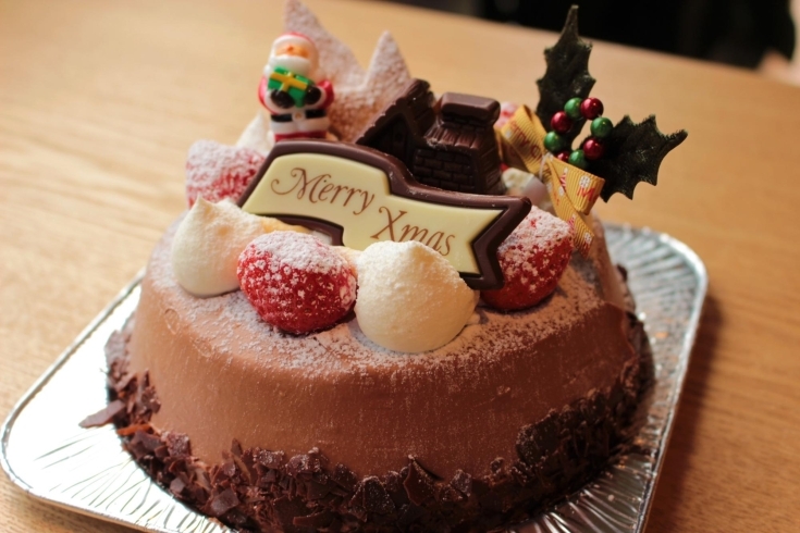 生チョコデコレーション「2019クリスマスケーキのご予約は明日まで！」