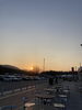 美しい夕日「ドライブ」