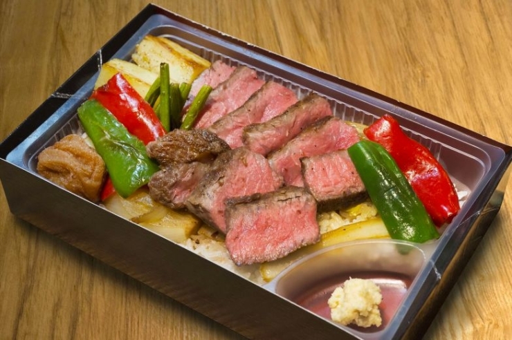 ≪TAKEOUT MENU≫ BENKステーキ重　￥2,160(税込)※要予約