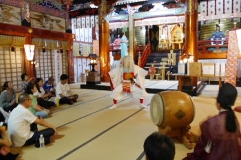 鳥取荒神神楽研究会の皆さん