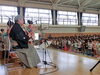 「学校の校歌を三味線、尺八、太鼓で演奏しました♪」