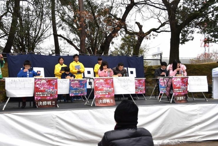 丸亀城でアツ くなろう 丸亀城バレンタイン大作戦 香川のイベントまとめ まいぷれ 高松市