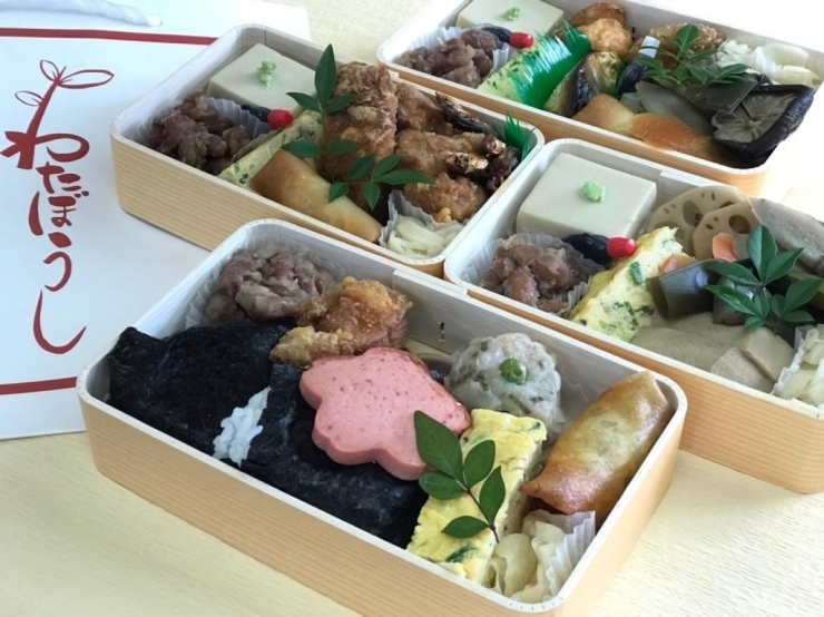 家族の健康を願う気持ちで作られた、わたぼうしのお弁当