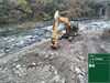 【写真①】工事用道路の整地「【施工実績】新見日南線セパレート工事」