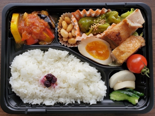 ハスカップの塩漬けがご飯に合う☆！！「毎週水曜日は500円弁当！！」