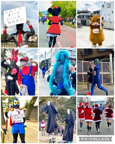 「奈良マラソン2021 今年も仮装ランナーで楽しませていただきました♬」