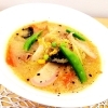 (日替スープ)豆乳ちゃんぽん(麺なしです)