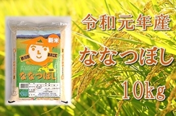 令和元年産　JA新すながわ産　ななつぼし10キログラム