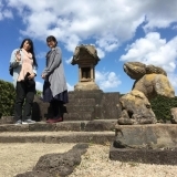 3月　幻の神社めぐり　大根島の河津桜と洞窟と神社