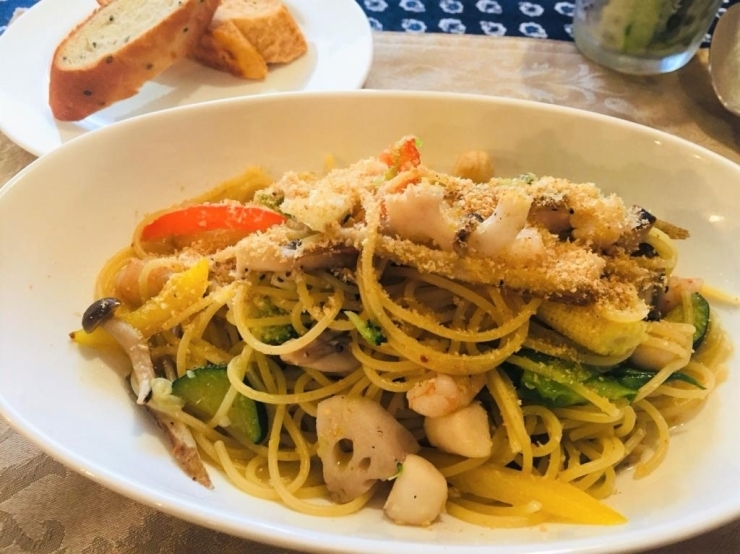 驚くほど野菜が入っているパスタ★