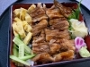 炙ったあなごに甘いタレをかけてあなご重完成！「あなご重【鴻巣市寿司屋　寿し屋のいしい】」