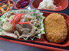 豚肉生姜焼き＆コロッケ「１１月２７日のお弁当😋」